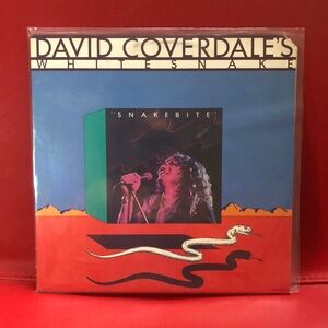 David Coverdale’s Whitesnake Snakebite LP Vinyl Record
